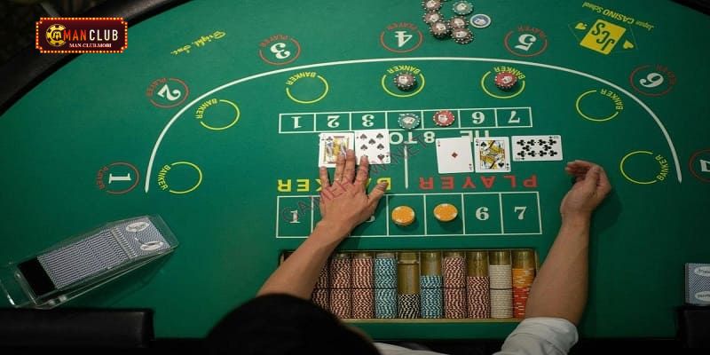 các thế bài baccarat Dựa vào chênh lệch thắng thua chính là cách chơi thế tích cực